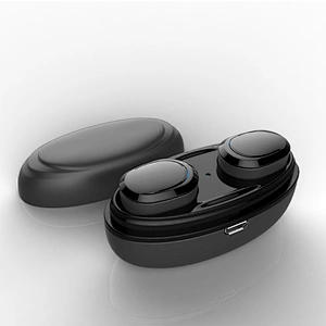 OEM new arrival  noise cancelling stereo sports waterproof blue tooth portable charging in ear tws mini true wireless earphone