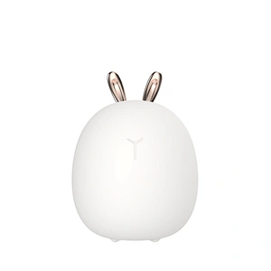 Mini Soft Silicone Touch Night Lights Deer Usb Rechargeable Gifts LED Beside Lamp