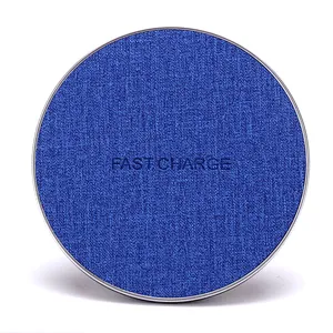 Customized logo qi standard fast wireless battery charger for mobile phone