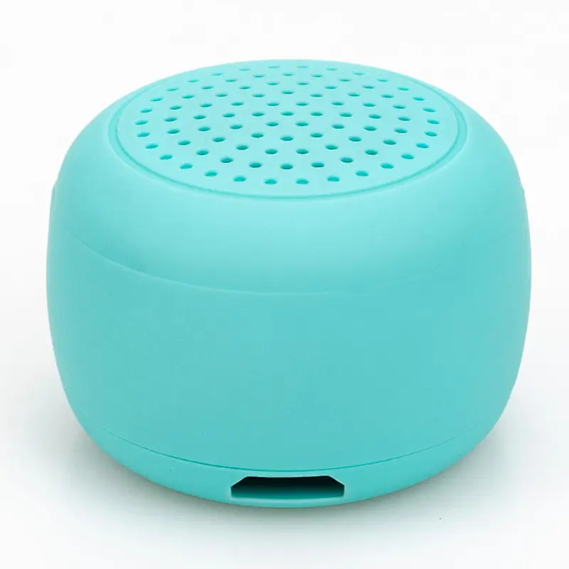 cheap promotion gift oem brand coin size wireless mini speaker
