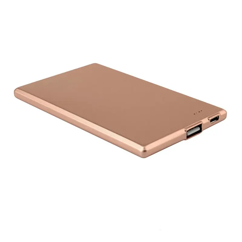 OEM Aluminum dc Thin fast charging 8000mah power banks