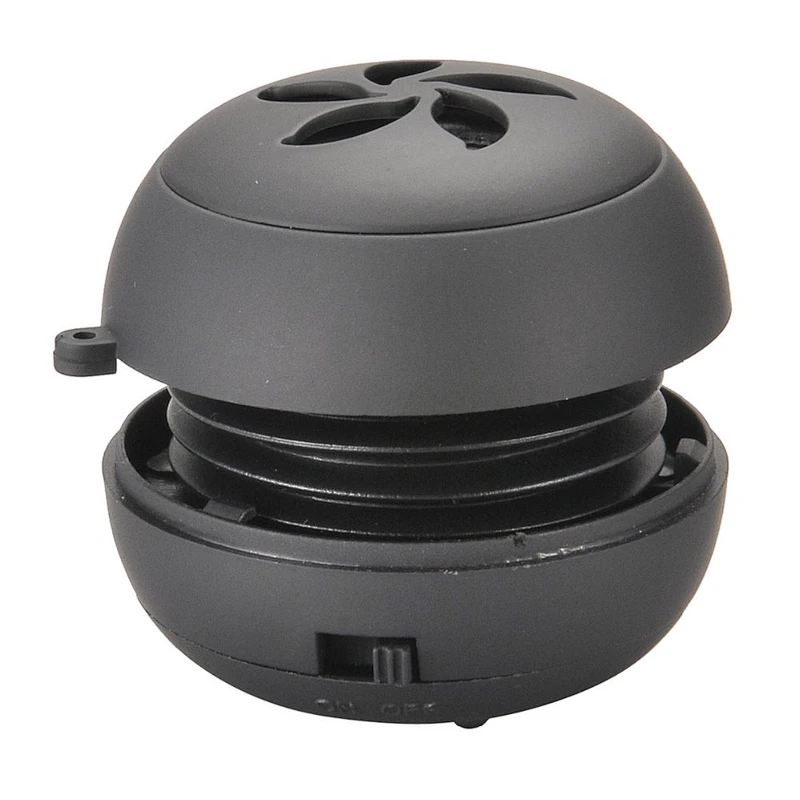 OEM wholesale round Spherical cute super USB portable music player small vibration mini hamburger wireless speaker