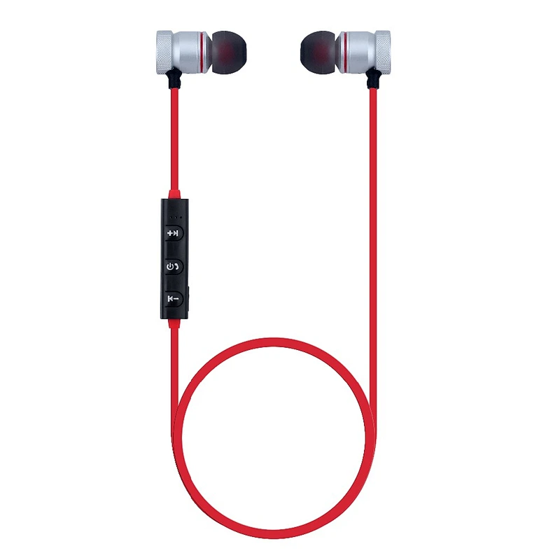 Running comfortable magnet Mic fm radio wireless headset for iPhone 7