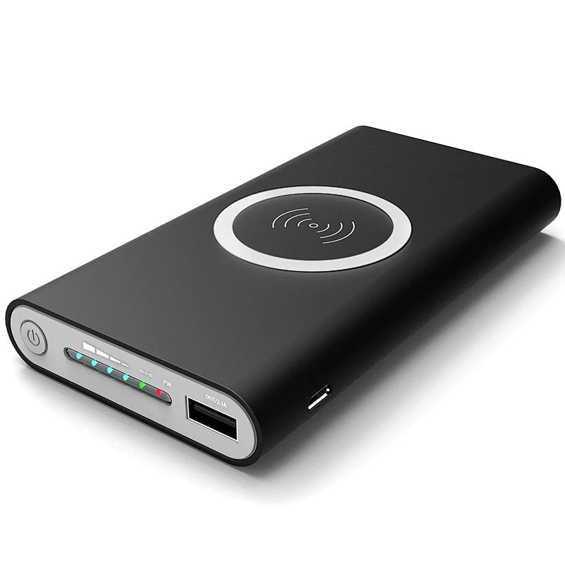 high quality  usb powerbank fast charging ultra-thin power bank 10000mAh wireless
