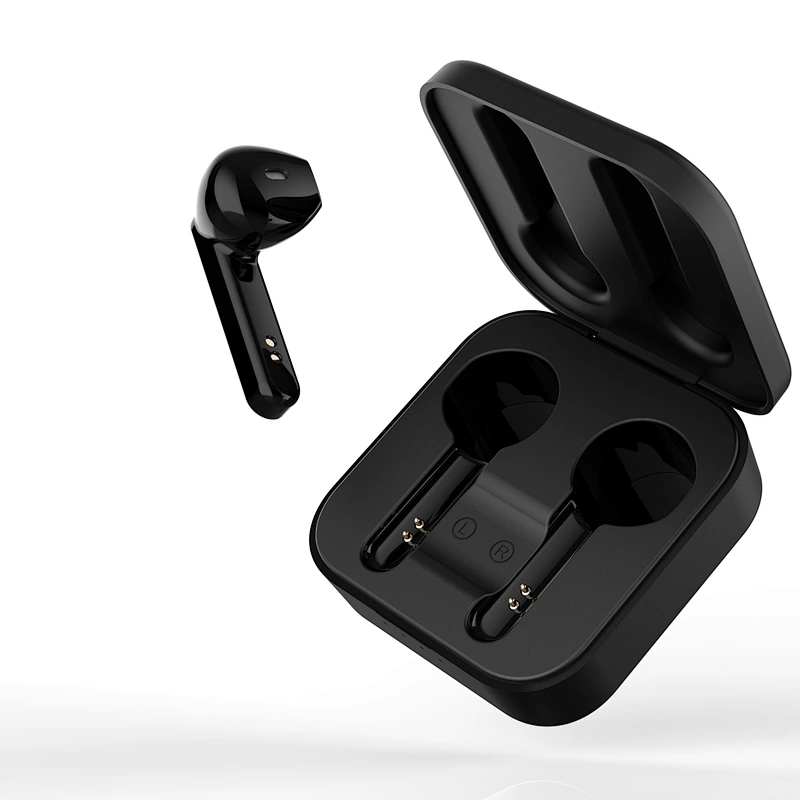 square charging Box TWS earbuds Mic 5.0 True Wireless Headphones