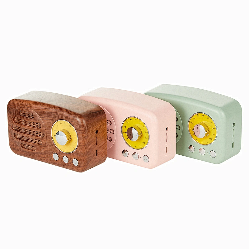 Classical Vintage Music Player Radio Shape Mini Wireless Speaker