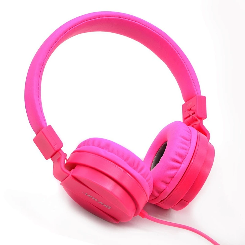 mobile phone Colorful wired folding cheap headband headphones