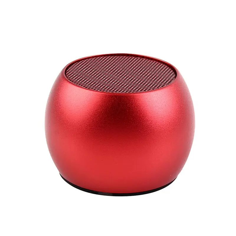 Mini Round Shape Subwoofer Metal Wireless Speaker