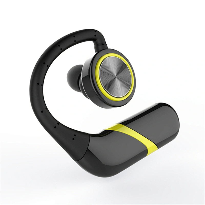 BT 5.0 Waterproof Noise Cancelling Wireless TWS Earhook Earphone
