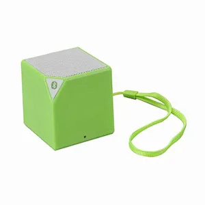 sample free bluetooth portable square rope stereo geometric mini wireless speaker