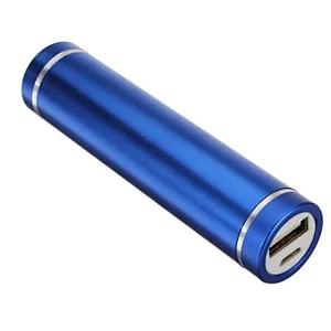 Oem logo gift 2000mah round  portable charger mini powerbank