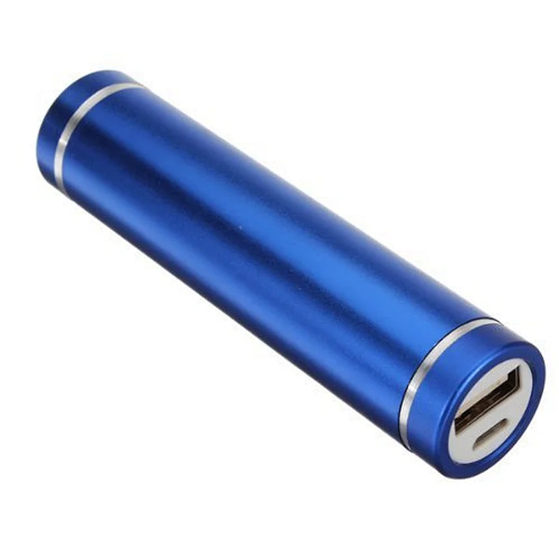 Oem logo gift 2000mah round  portable charger mini powerbank