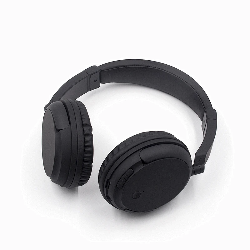 Headband Noise Cancelling Wireless Headphone with Mic