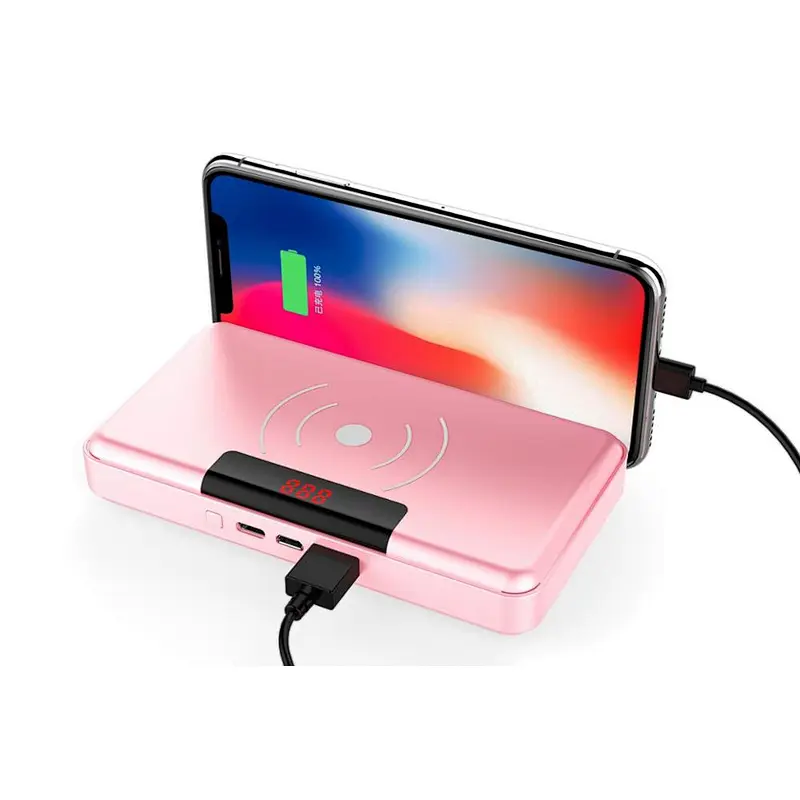 Hot selling Phone Stand Holder Gift Excellent powerbank for Smartphone wireless portable phone stand wireless charger