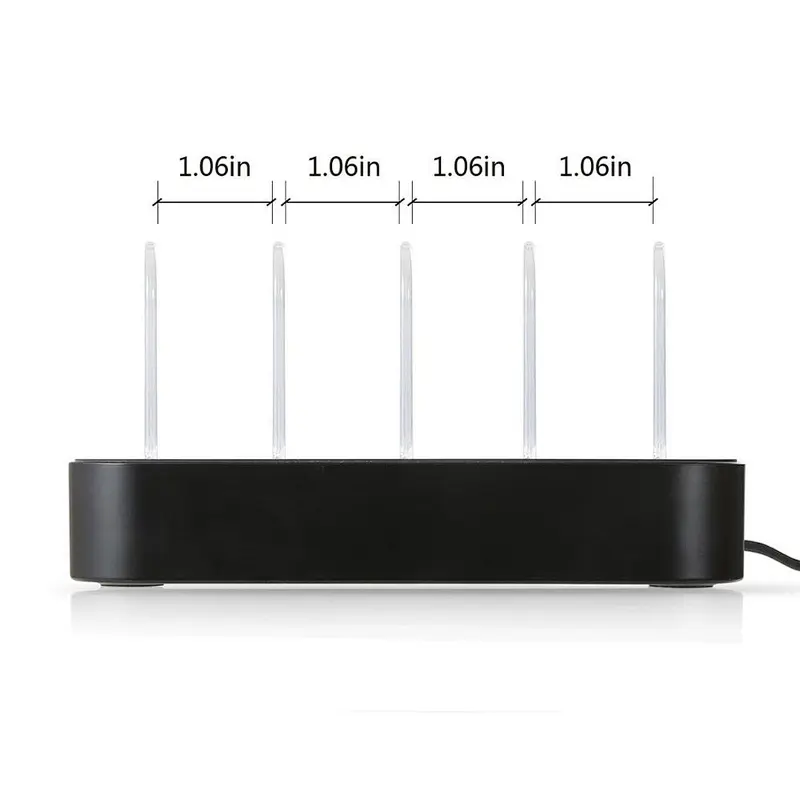 3-port USB smart fast charge smart phone charging station
