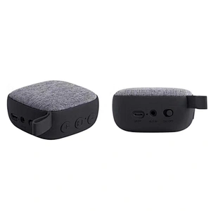 OEM customized outdoor sports computer subwoofer blue tooth full printing portable bluetooth mini square fabric bt speaker