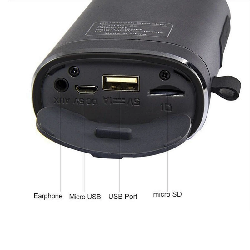 bluetooth Aluminum Rectangle 2 in 1speaker with power bank 3000mah