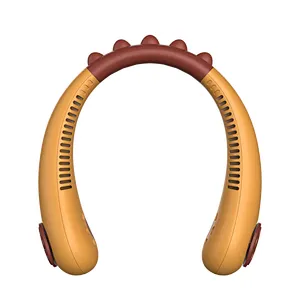 OEM Adjustable Speed Hands Free Portable Wearable USB Rechargeable Personal Neck Hang Fan