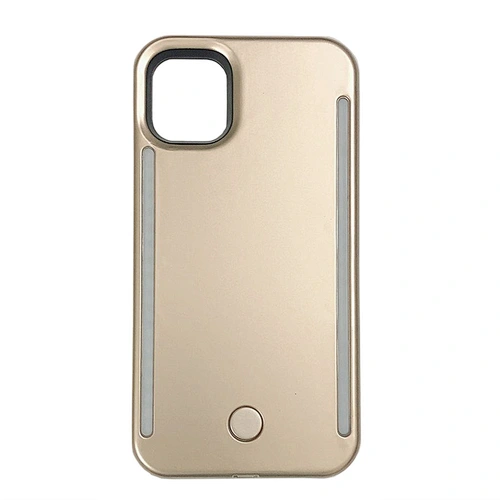 KINGSTAR  For iPhone 11 Max/PRO/XS/XS Max/XR/ 6/7/8 Plus TPU pc shockproof light Selfie LED Illuminated phone cover