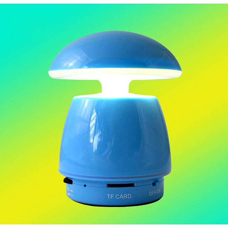 Wireless Bluetooth LED Light Flashing Mini Mushroom Lamp Speaker
