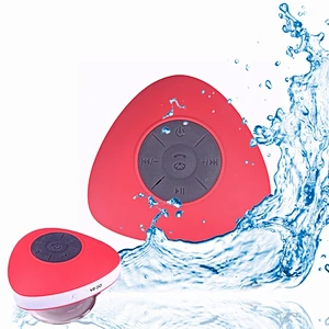 Portable Power IPX6 Watewrproof Cute Mini Mushroom Round Home Shower Speaker Wireless Bluetooth for Xiaomi Mobile Phone Speaker