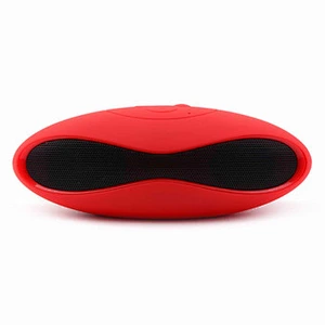 Hot sale Free sample hifi boombox audio player multimedia player deep bass mini bt portable rugby wireless speaker
