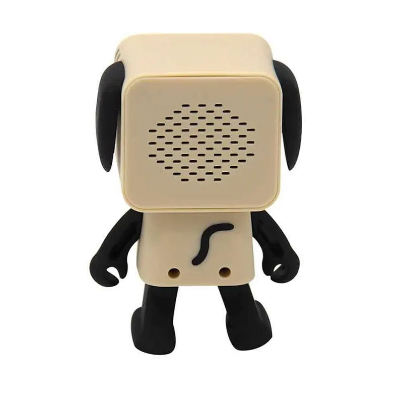 Mini Portable Cartoon Wireless Blue tooth Wireless Smart Robot Dancing Dog Toys Speaker