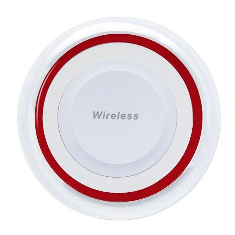 2019 promotion gift cheap QI Mini portable Smart phone Round Q6 thin fast Wireless Charger
