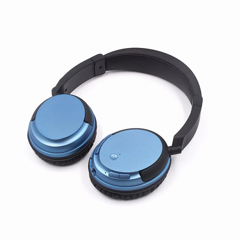 Customized logo brand music player wireless sport foldable Microphone headphones