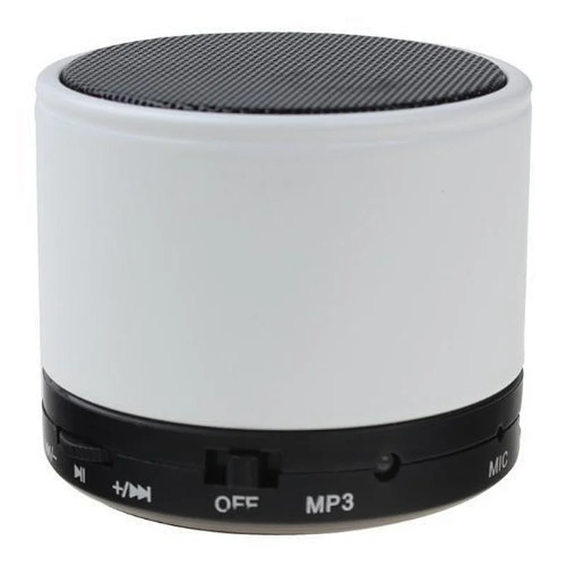 music speaker with radio round shape metal S10 mini speaker