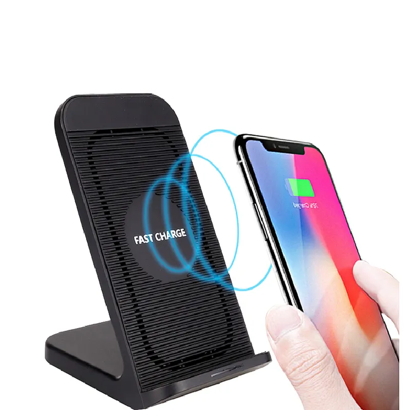 Multi-function Fast Charging Wireless Charger Stand With Fan