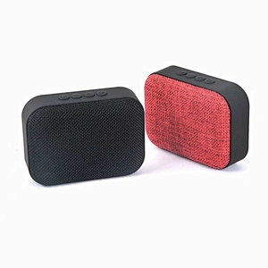 Fabric Cover Mini Portable Music Player Wireless Speaker