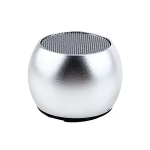 Mini Round Shape Subwoofer Metal Wireless Speaker