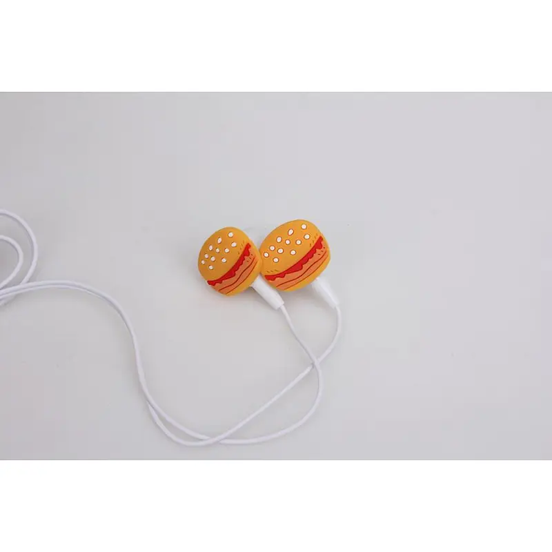 Colorful Promotional Cartoon Headphones Wholesale Wired Earphone