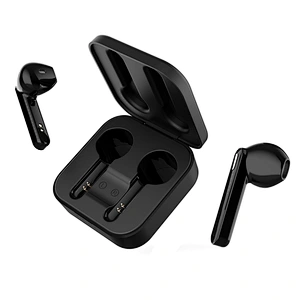 Wholesale Cube Charging Case Headphone Microphone Blue Tooth Portable Mini Twins Wireless Earbuds
