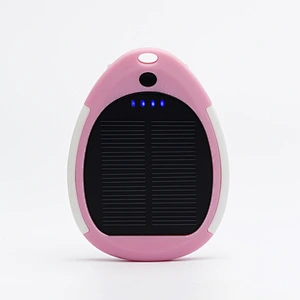 shenzhen factory rohs ce waterproof wireless solar power bank