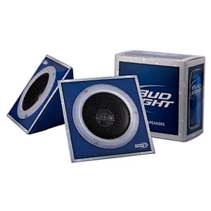 Promotional Printing Color Triangle Cardboard Folding Paper Speaker