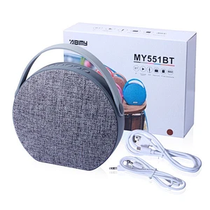 outdoor sport wireless mini square cloth cover speaker