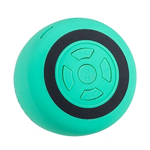 Round Shape Stereo Music Player Mini Fabric Bluetooth Speaker