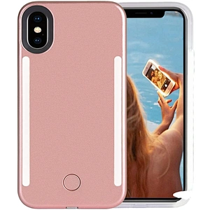KINGSATR OEM Cell Phone Selfie Illuminated LED Light Up Phone Case