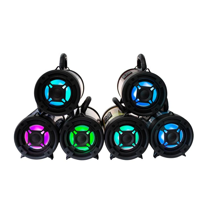 led Rechargeable Wireless Music Super bass wireless speaker