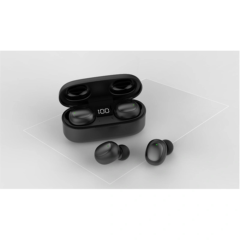 Mini Portable TWS Bluetooth True Wireless Stereo LED Display Earbuds with Battery Charging Box