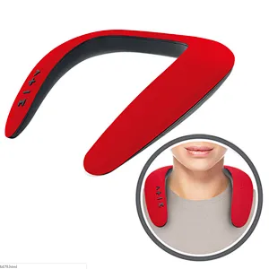 KINGSTAR Amazon Blue Tooth U Shape Wearing Pillow Speaker Hanging Wireless Neck Speaker