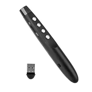 2.4GHZ high quality Intergrated red laser flip pen