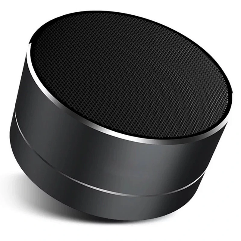 computer deep bass light round Aluminum subwoofer A10 speaker