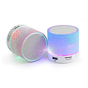 Portable LED Bluetooth Mini Crack Speaker