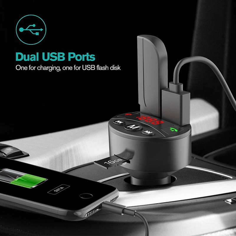 Standard Bluetooth Wireless Car mp3 Player FM Adapter Transmitter