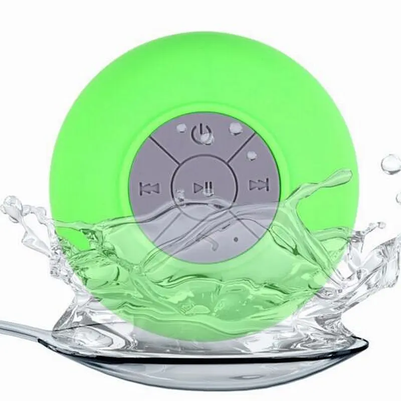 outdoor portable wireless waterproof shower bluetooth speaker