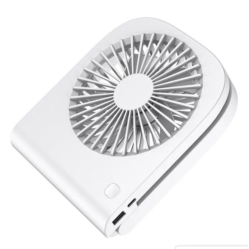 Wholesale Personal 180 Degree Foldable Mini Table Fan with Power Bank