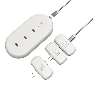 With 3 pcs 950mah Mini Power Banks Portable 5000mah Magnetic Power Bank